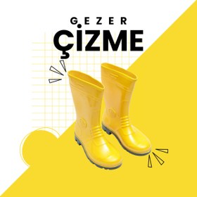 Resim Gezer Su Geçirmez Balıkçı Çizme 