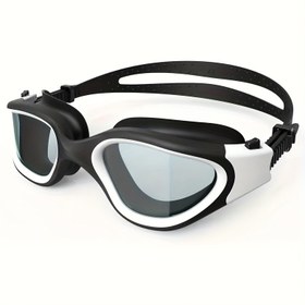Resim Yetişkinler Anti-Sis yüzme gözlüğü, PC Lens, Silikon conta, Unisex yüzme gözlüğü - Yüzme Malzemeleri Ekipmanları 