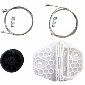 Resim Renault Clio MK2 BB CB Thalia MK1 LB Symbol MK1 8200232508 İçin Sol Arka Cam Kriko Seti 