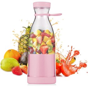 Resim ZORLU HOME Mini Juice Taşınabilir Blender Şişe Smoothie, Shake Yapıcı, Mini Blender USB Şarj Edilebilir 