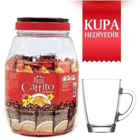 Resim Beta Caffito 3ü1 Arada Klasik Kavanoz 18 Gr 36lı + Kupa Hediyeli Hazır 