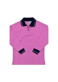 Resim Kolej Polo Yaka Sweat Pembe Bgl-ymrtp-5 001 