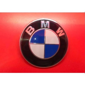 Resim Bmw Kaput Bagaj Logo Arma 82 Mm (Mavi Beyaz) 
