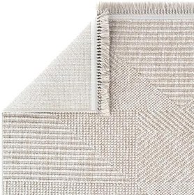 Resim Cool Halı Vera 1455 Vizon Yumuşak Dokulu Halı Kilim Salon Koridor Kesme Yolluk Dokuma Makine Halısı 