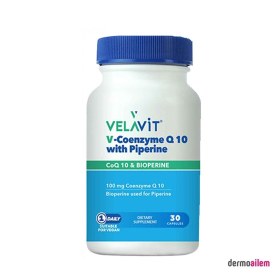 Resim Velavit Coenzyme Q10 With Piperine 30 Kapsül 