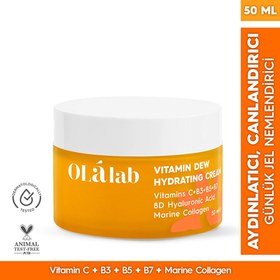 Resim Olalab C Vitaminli Aydınlatıcı Leke Karşıtı Günlük Su Bazlı Nemlendirici Krem 50 ml 