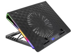 Resim Bix BX-CP01G RGB Aydınlatmalı Gaming Notebook Soğutucu Siyah 