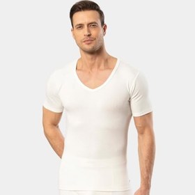 Resim Cacharel 1602 Termal Kısa Kol V Yaka 