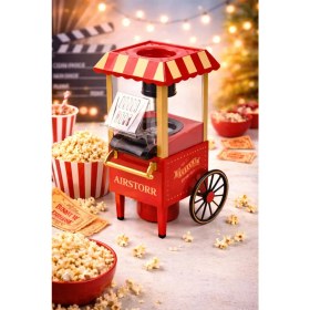 Resim Airstorr Mısır Patlatma Makinesi Yağsız Sağlıklı Ev Tipi Popcorn Makinesi 