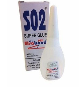 Resim aksuticaret Elsabond S02 Japon Yapıştırıcısı 20gr 