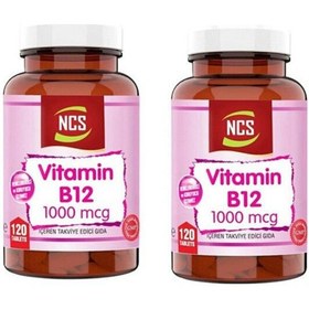 Resim Vitamin B12 Metilkobalamin 1000 Mcg 120 Tablet 2 Kutu 