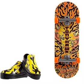 Resim Hot Wheels Skate Parmak Kaykay ve Ayakkabı Paketleri HVJ84 - 5+ Yaş 