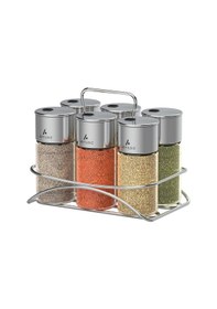 Resim Aryıldız Timeless 7 Parça Baharat Seti 130 Ml Şeffaf 