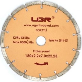 Resim UGR 115 x 1,9/1,2 x 22,23 Soketli Elmas Testere Ugr 