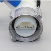 Resim Willowhaven 1 Adet 62mm Alüminyum Kelebek Vanalı 1000l Ibc Su Tankı Vana Seti Bahçe Hortumu Bağlantısı 