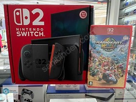 Resim Nintendo Switch 2 SIFIR Garanti + Mario Kart World + TAKAS KURYE 