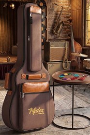 Resim Midex CS-95BRW Özel Tasarım Premium Softcase 101 CM Klasik Gitar Çantası Gigbag Kılıf 