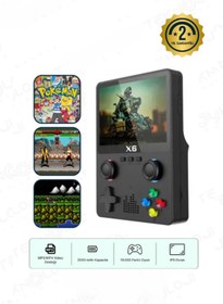 Resim LaraThec Deluxe Oyun Konsolu Yeni Nesil El Atarisi 10.000 Adet Nostalji Oyun 3.5inç HDEkran Mp3/Mp4/Gamepad 