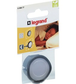 Resim Legrand Led Dimlenebilir Gece Lambası Siyah - 050677 Çok Renkli 