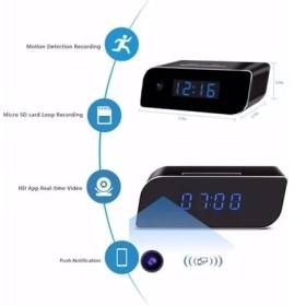 Resim 4K Wifi Gizli Kaamera Bebek Bakıcı Kamera 1080P Masa Üstü Sesli Kayıt 