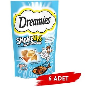 Resim Dreamies Shake Ups Seafood Kedi Ödülü 6x55gr 