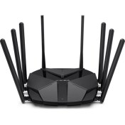 Resim Mercusys MR90X, AX6000 Mbps, Gigabit Portları, Fiber Destekli, 2.5G Gigabit Bağlantı Noktası, 160 MHz Kanalı, 1.6GHZ İşlemci, VPN Destekli, 256'ya Kadar Cihaz Bağlanabilir, 8-Stream Wi-Fi 6 Router 