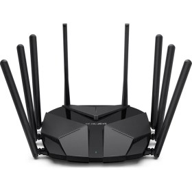 Resim Mercusys MR90X, AX6000 Mbps, Gigabit Portları, Fiber Destekli, 2.5G Gigabit Bağlantı Noktası, 160 MHz Kanalı, 1.6GHZ İşlemci, VPN Destekli, 256'ya Kadar Cihaz Bağlanabilir, 8-Stream Wi-Fi 6 Router 