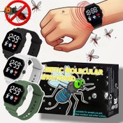 Resim 3'lü Set Elektronik Sivrisinek Kovucu Bileklik, Spor ve Günlük Kullanım İçin, Dokunmatik Ekran Uyumlu, Moda ve Şık, Hem Erkekler Hem Kadınlar İçin Uygun, 1 Adet 