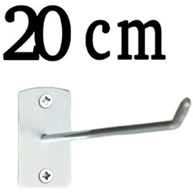 Resim 10 Adet 20 Cm Duvara Ve Suntaya Monte Kanca, Bijuteri Askı Metal 