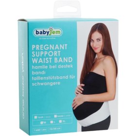 Resim Babyjem Hamile Bel Destek Bandı - Beyaz / L 