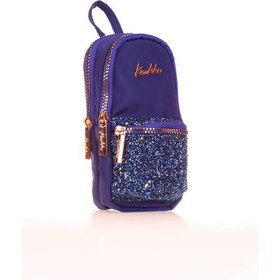 Resim Kaukko Kalem Çantası Junıor Bag Brıght Taşlı-Lacivert K2556 