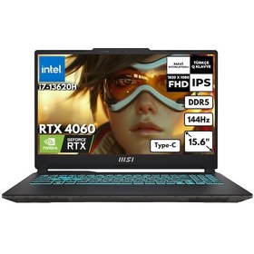 Resim MSI Cyborg 15 A13VF-893XTRHMF44 i7-13620H 48 GB 2 TB SSD RTX4060 15.6" W10P Dizüstü Bilgisayar 