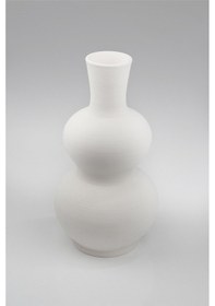 Resim Mia Vazo Seramik Bisküvi Ham Bisküvi Boyanabilir Obje 