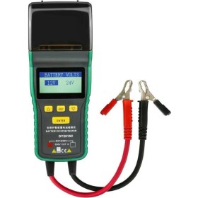 Resim PremiumPort Termal Yazıcılı Otomotiv Akü Sistemi Test Cihazı 12V/24V 