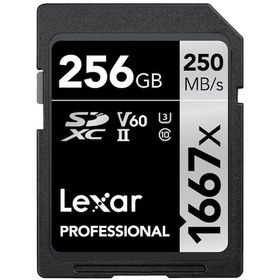 Resim Lexar Professional 256 GB 250 MB/s Sdxc 1667x Hafıza Kartı 