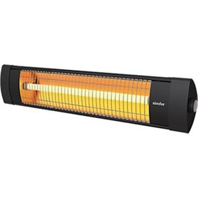 Resim Dysis Thermal Htr-7407 2300 W Termostatlı Dış Mekan Elektrikli Infrared Isıtıcı 23 m2 