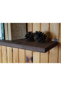 Resim Kilizmanmasif Gizli Askılı Masif Duvar Rafı 