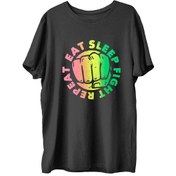 Resim Top Glory Eatsleepx Baskılı Penye Boks Sporcu T-Shirt (532149976) 