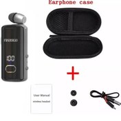 Resim Fineblue F580 Bluetooth V5.3 Kablosuz Kulaklık Geri Çekilebilir Taşınabilir Gray - Storage Bag 