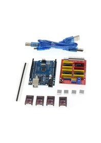 Resim Mufunye 3d Yazıcı Geliştirme Seti: Cnc Shield V3 Engraver Montaj Kiti Ve Gelişmiş Sürüm Elektronik Kart Paketi 