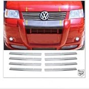Resim Ebal Oto Vw T5 Transporter Krom Ön Panjur 8 Prç. 2003-2010 P. Çelik 