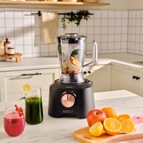 Resim Karaca Mastermaid Power Max 11 In 1 Mutfak Robotu Matte Black Copper 2500 W 