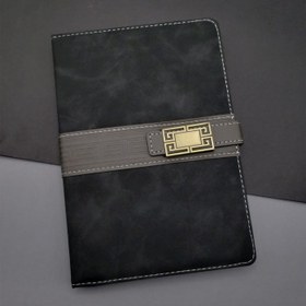 Resim Tarihsiz Ajanda Defter Siyah Renk 