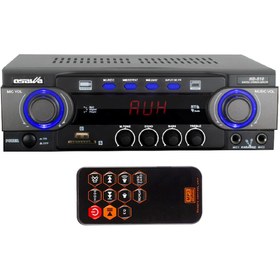 Resim OSAWA HD-510 2X50 WATT 220V\u002F12V GİRİŞ USB-SD -BT-UK TRAFOSUZ 2 MİK. GİRİŞLİ STEREO ANFİ 