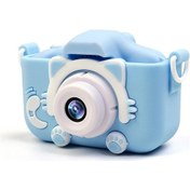 Resim Tenfowee Çocuklar İçin Eğlenceli X5c Mini Dijital Fotoğraf Makinesi - Çift Kameralı, 32gb Hafıza Kartlı, Oyun Özellikli 