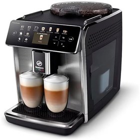 Resim Saeco SM6585/00 Granaroma Tam Otomatik Espresso Makinesi Siyah 