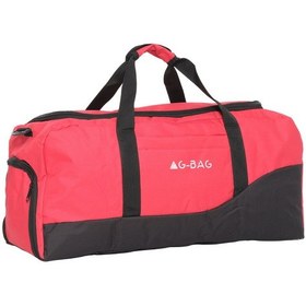 Resim Gbag Omuz Askılı Ayakkabı Bölmeli Büyük Boy Spor Seyahat Çantası Kırmızı 