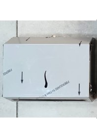 Resim Paslanmaz Çelik Z Katlama Kağıt Havlu Dispenseri-200'lük-EKOSS304 Krom 