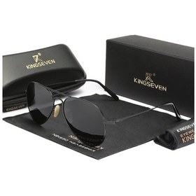 Resim Dongjing Pilot Alaşım Güneş Gözlüğü Polarizasyon Uv400 Yansıma Siyah 