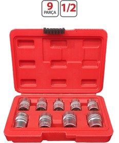 Resim ARM TİTAN 1/2 9 PARÇA E-SET KISA LOKMA SETİ 